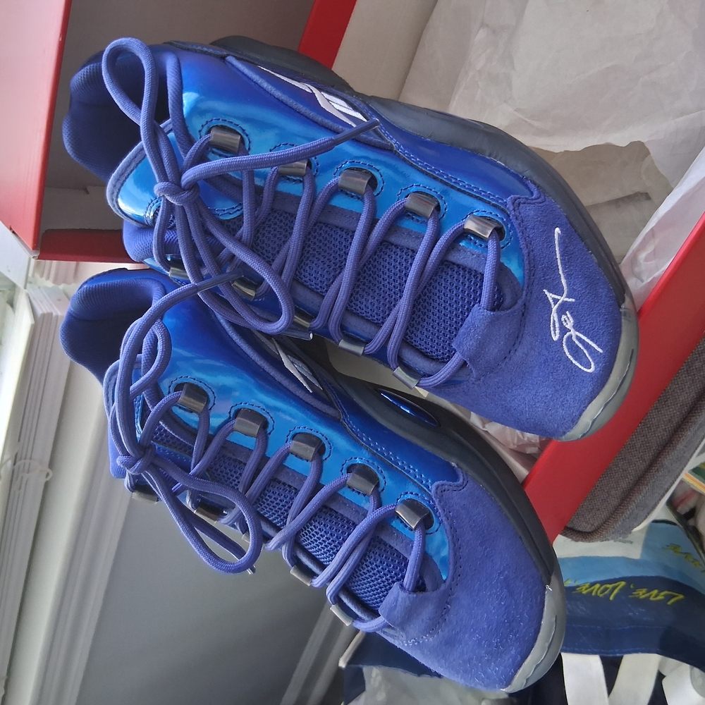 Reebok Electric Blue Panini Iversons